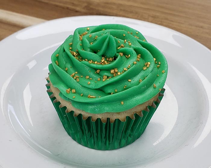 Gluten Free St. Patrick's Day Cupcakes